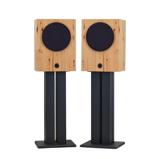 Available Now New Compact Alnico Monitors New finished in Figured Rustic Hickory