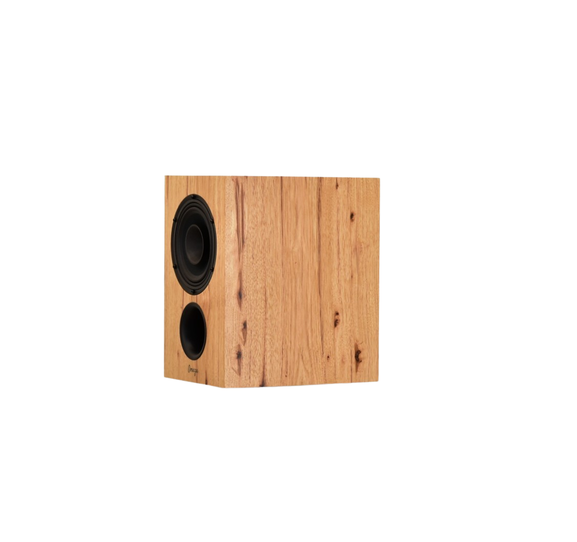 Available Now Baby Alnico Monitor speakers in Character Hickory finish