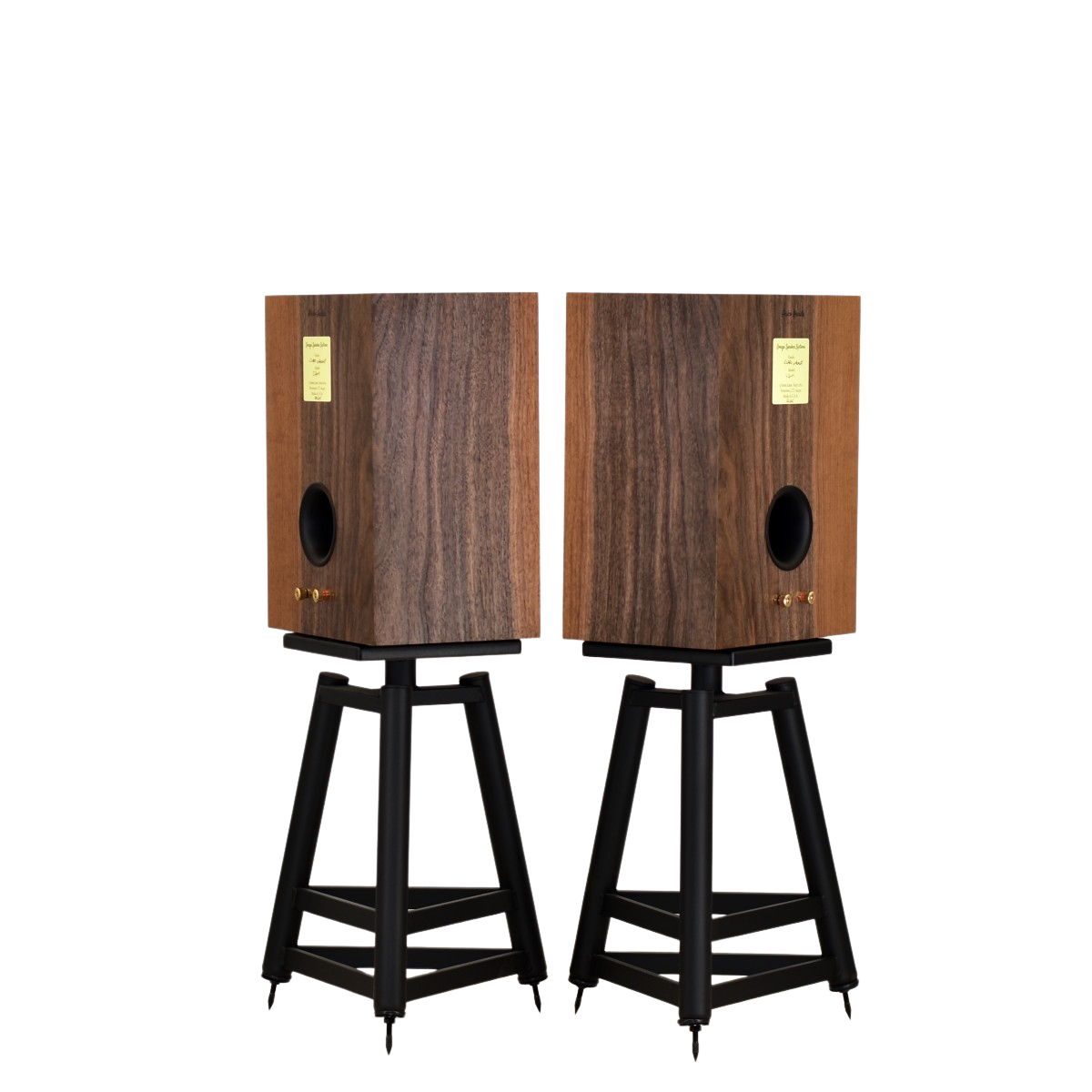 Available Now Compact Alnico Monitors in Claro Walnut