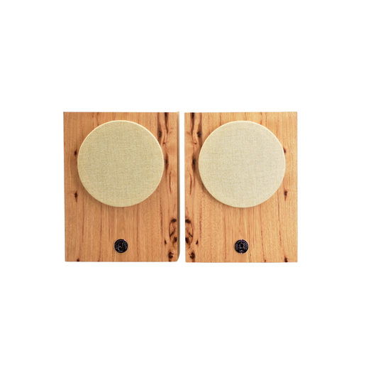 Available Now/CAMs (Compact Alnico Monitors) in Character Hickory with Vintage Grills