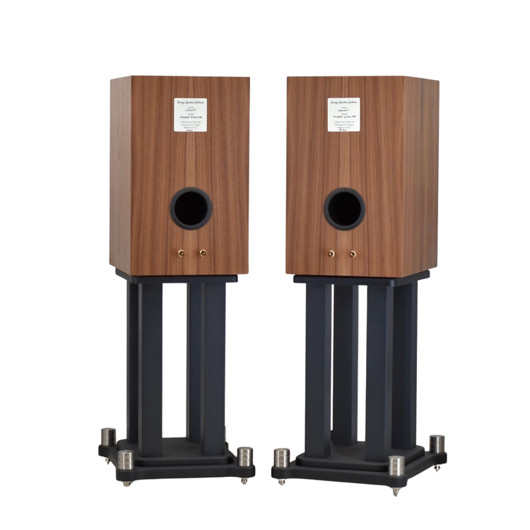 Available Now / New Compact Eight Monitor in Bookmatched Walnut