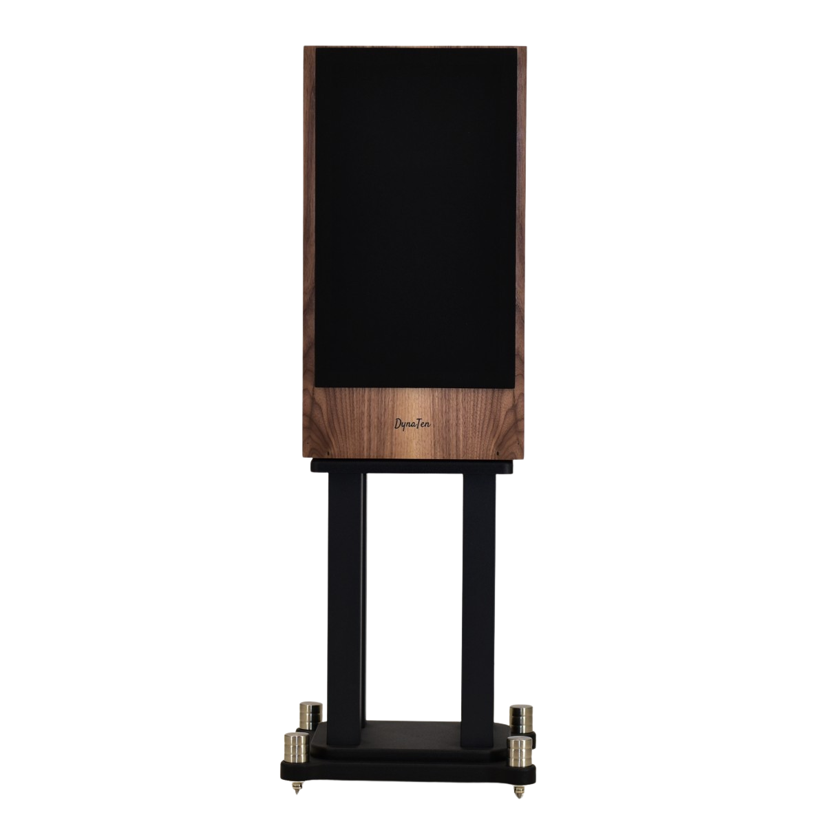 Omega Dynaten speaker facing straight with black grill