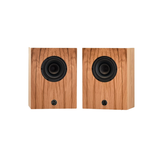 Available Now Compact Alnico Monitor finished in Antique German Barn White Oak Special
