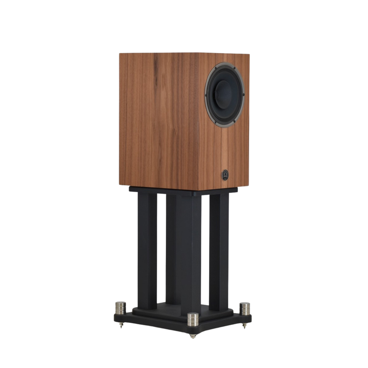 Available Now / New Compact Eight Monitor in Bookmatched Walnut