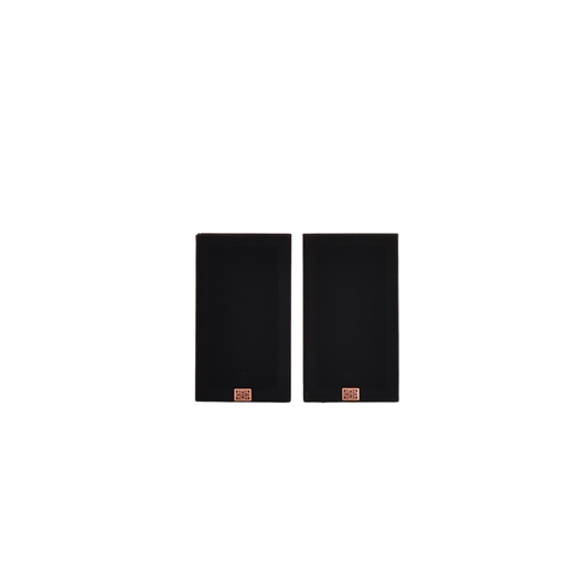 super 3i omega speakers matched pair with full black grills and logos 
