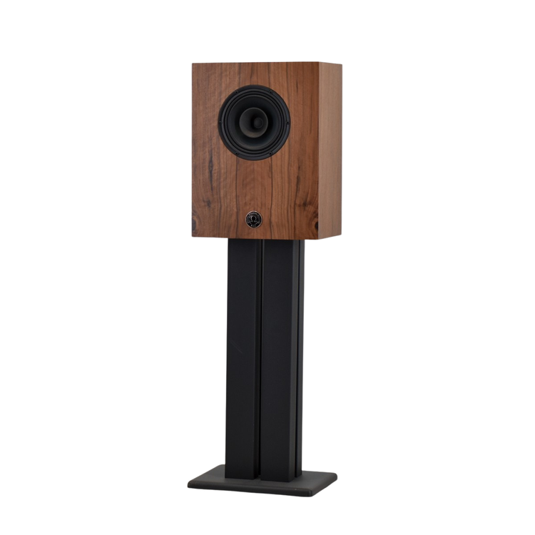Available Now Compact Alnico Monitors finished in matched French Walnut