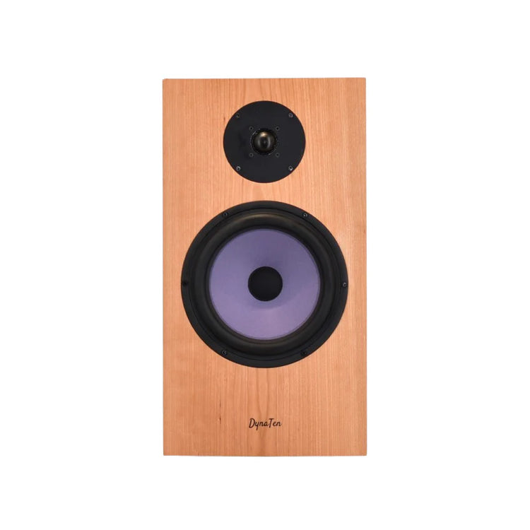omega speaker Systems DynaTen J25 finished in Cherry front view