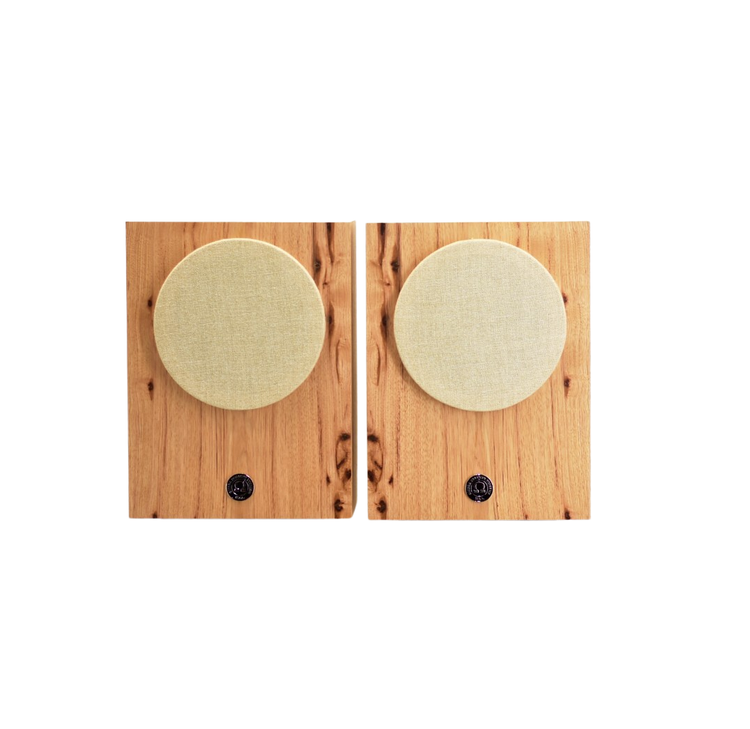 Available Now/CAMs (Compact Alnico Monitors) in Character Hickory with Vintage Grills