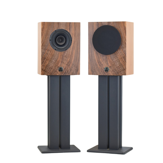 Available Now - New Years Special - Compact Alnico Monitors in Claro Walnut/Cherry 2 Tone