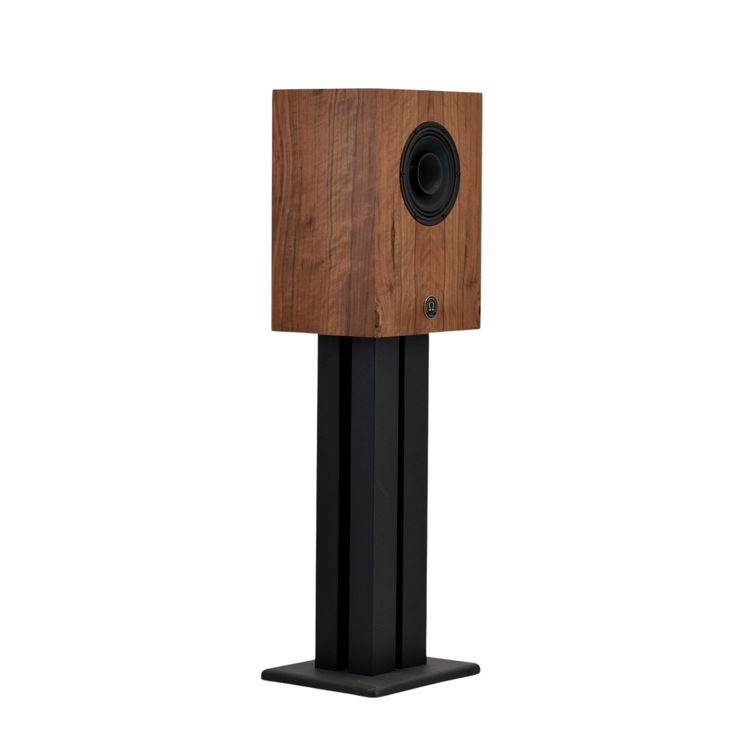 Available Now Compact Alnico Monitors finished in matched French Walnut