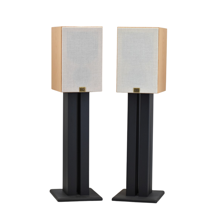 Available Now - Baby Alnico Monitor in White Oak with Vintage Grills