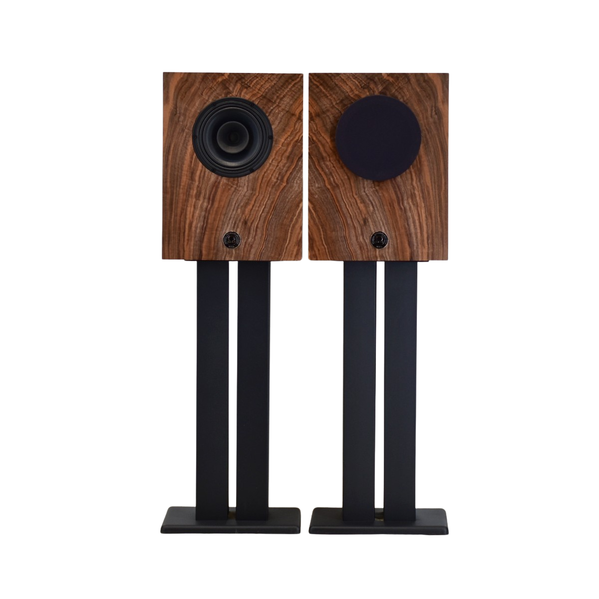 Available Now On Sale – Compact Alnico Monitors in Claro Walnut